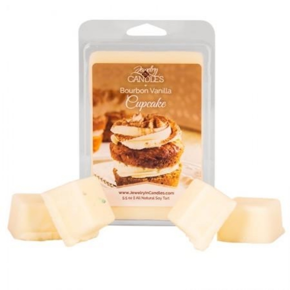 New jewelry in candles bourbon vanilla cupcake tart pack with jewelry inside